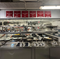 Équipement de cuisine commerciale pour restaurant, en acier inoxydable, matériel de restauration professionnelle pour cuisine