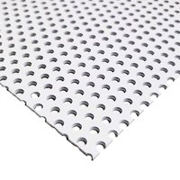 Grille de haut-parleur en métal perforé nid d'abeille, revêtement poudré personnalisé, en acier inoxydable, maille métallique perforée