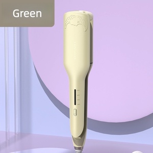 Nouveau fer à boucler en forme de V pour grandes boucles, <span class=keywords><strong>mini</strong></span> fer à friser électrique à ions négatifs, fer à boucler de haute qualité avec chauffage PTC pour le soin des cheveux - Product Image 4
