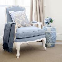 Fauteuil de luxe personnalisé nordique en bois cadre en bois de chêne tissu loisirs mobilier pour le salon