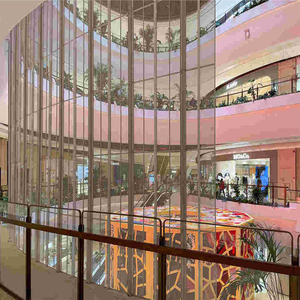 Pushunled 3D pixel Màn hình sexy video tường hiệu suất sân khấu linh hoạt trong suốt Màn hình <span class=keywords><strong>LED</strong></span> chống sốc ngoài trời xe SDK - Product Image 5