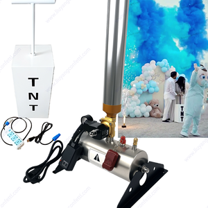 Confettis Canon Machine Coloré Poudre Bébé Douche Télécommande Fumée En Un Clic Démarrer Rose Bleu Fête Tnt Genre Révéler <span class=keywords><strong>Bombe</strong></span> - Product Image 4