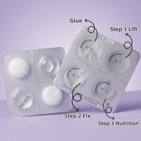 Kit Mini Blister para Lifting de Pestañas y Laminación de Cejas con Cisteamina, Uso Doméstico, Marca Privada OEM, Gran Venta 2026