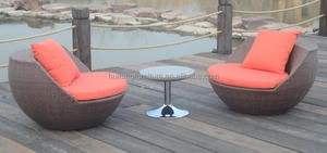 Muebles de Jardín conjuntos/silla de mimbre muebles de <span class=keywords><strong>exterior</strong></span> mesas de café - Product Image 2