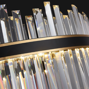 Simple Modern Hotel Gold Pendant <b>Light</b> Circle Ring Round <b>Single</b> Gold Modern <b>Led</b> Lighting - Product Image 5