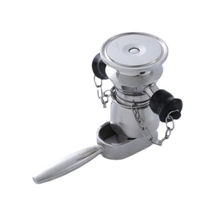 Válvula de Muestreo Sanitaria Roscada de Grado Alimenticio, Válvulas Asépticas de Apertura Rápida con Abrazadera de Liberación Rápida - Product Image 1