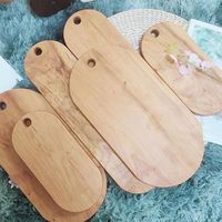 Tailai Hout Snijplank Dubbelzijdig Massief Hout Snijplank Pizza Keuken Graveren Snijplanken