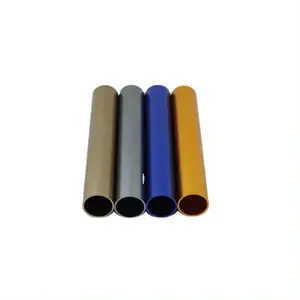 Anodized Aluminum Alloy Tubes Decoration Windows Doors Extrusion Aluminum 6061 6063 Aluminium Pipes Tubes