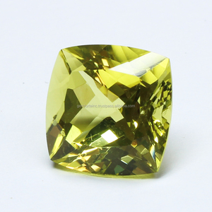 เบาะเลมอนควอทซ์สีเหลืองเลมอนขนาด9X9MM สร้อยข้อมือทำเครื่องประดับแบบ DIY สร้อยข้อมือควอทซ์เลมอนสังเคราะห์ - Product Image 3