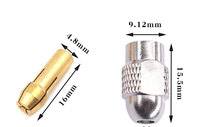 Accessoires de meulage électrique, Mini perceuse, mandrin à pince en laiton pour outil rotatif Dremel, y compris le stylo de gravure, noyau en cuivre