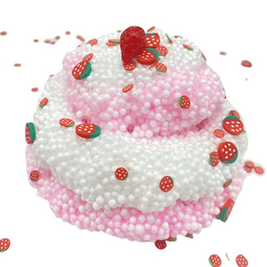 Kit de slime DIY à thème fruits, en plastique, non collant et extensible, pour enfants (lot individuel) - Product Image 4