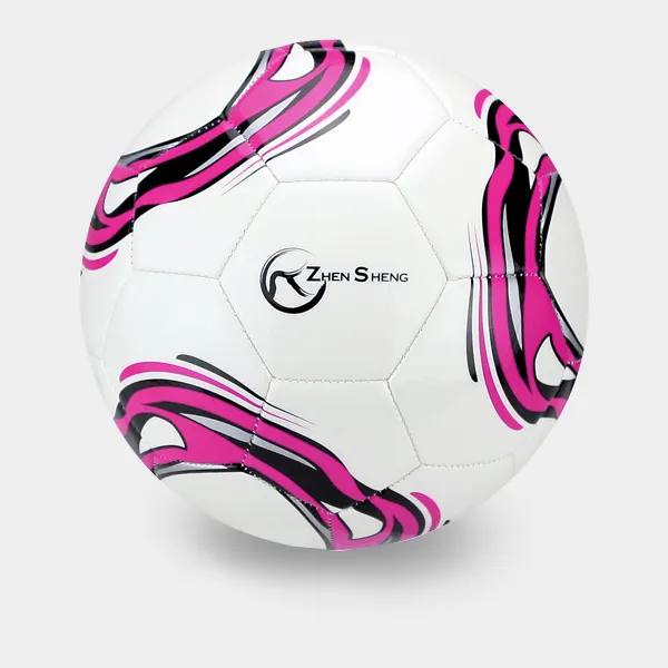 ZHENSHENG PVC Material Tamaño 1-5 Balón Fútbol PVC Balón de fútbol
