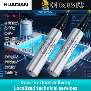 เซ็นเซอร์วัดระดับน้ำ Atex 4-20Ma Ss304 ราคาประหยัด มาตรฐาน CE 24Vdc IP68 สำหรับบ่อน้ำลึก 5 เมตร - Product Image 3