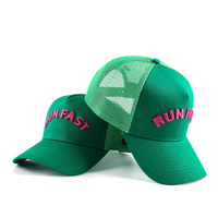 Casquette de camionneur personnalisée à 5 panneaux en coton éponge et maille avec logo brodé, design sur mesure pour l'hiver et les activités de plein air (plage/cyclisme)