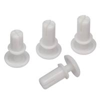 Rivets en plastique de type R blancs au prix d'usine, rivets en nylon, rivets de fixation, boutons-pression en plastique, rivets à clous