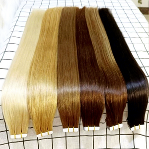 Extensions de cheveux en ruban Amygirl, qualité supérieure, cheveux vierges européens, cuticules alignées, Remy naturel, 100% cheveux humains, couleur personnalisable, simple - Product Image 1