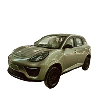 Nouveau Véhicule Électrique à Énergie Nouvelle, Frein à Disque sur 4 Roues, 4 Portes, Vitres Chauffantes, Éclairage d'Ambiance, Quadricycle pour les Déplacements Quotidiens