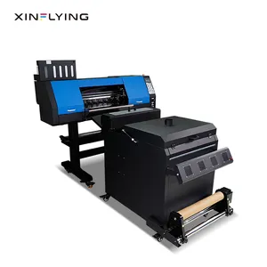 Delicate Color 2023 60cm western a1 dtf transfers printer printing Digital T Shirt Textile DTF Printer With Powder Shake Machine