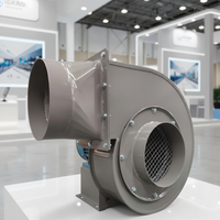 Ventilateur centrifuge sur pied XFB-450 en acier inoxydable avec moteur AC 220V-240V, pales en alliage d'aluminium, alimenté au diesel, garantie 1 an