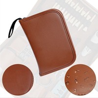 Nouveau sac de rangement de balles de golf en cuir PU paquet de stockage d'accessoires de golf à l'extérieur du kit de golf portable