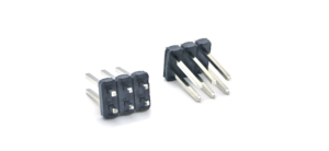 Conector de pin header de paso de 4.2mm, doble fila, recto, H2.5mm, material LCP, 2*3P - Product Image 6
