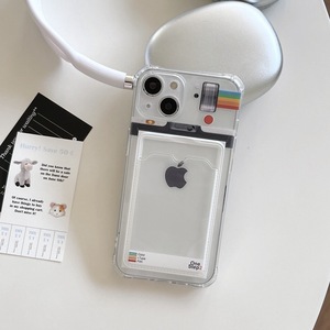 Pour <span class=keywords><strong>iPhone</strong></span> 16 Plus Nouvelle Mode Transparent Housse De Protection Carte <span class=keywords><strong>Photo</strong></span> Changement Sac Téléphone Cas Couverture pour <span class=keywords><strong>iPhone</strong></span> 16 15 Pro Max - Product Image 1