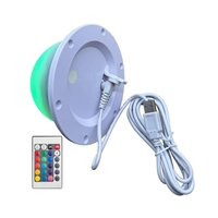 Modules d'éclairage LED RGBW 120 mm, lampes de nuit pour la maison, design moderne, télécommande, rechargeables, lampe artisanale DIY