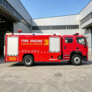 Nouveau <span class=keywords><strong>camion</strong></span> <span class=keywords><strong>de</strong></span> <span class=keywords><strong>pompier</strong></span> diesel <span class=keywords><strong>de</strong></span> sauvetage haute performance pour l'exportation, avec châssis Foton 4x2, capacité <span class=keywords><strong>de</strong></span> réservoir <span class=keywords><strong>de</strong></span> 5001-7000 L, norme d'émission Euro - Product Image 3