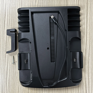 Dudukan stasiun Dok pengisi daya isi Daya + kipas pendingin untuk konsol PS5 ramping & pengontrol tempat penyimpanan basis pengisi daya - Product Image 5