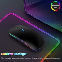 Accesorios para Computadoras Mouse Inalámbrico Recargable para Laptop