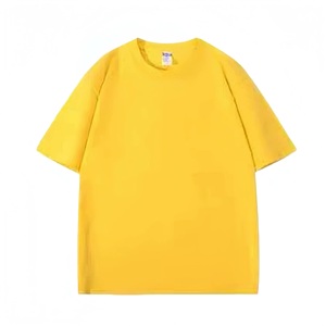 T-shirt personnalisé 240G en coton épais 100% OEM ODM, coupe oversize unisexe, col rond, manches courtes, vierge, avec logo - Product Image 6