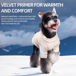 Vêtements pour chien 2 en 1 imperméables coupe-vent chauds avec harnais veste pour petit chien chiot veste de luxe - Product Image 4