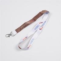 CH Wholesale Sublimation Printing Polyester Lanyards With Logo Custom Certification Keychain OEM ODM ECO Promotion Event Gifts