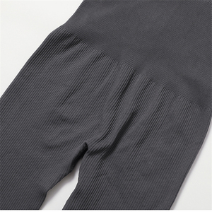 Wholesale Sports Jumpsuits Long Sleeve Zipper Elastic Yoga Ribbed Overalls Women Activewear Workout <strong>Clothes</strong> Dancing Jumpsuit - Product Image 6