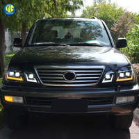 YU GUANG pour Lexus LX470 phares 1998 2007 accessoires de voiture LX470 partie mise à niveau phare LED projecteur tête lampe lumière