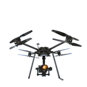 Drones Comerciales Profesionales de Ocho Rotores para Fotografía Aérea, Diseño Plegable Tipo Paraguas para Topografía e Inspección de Redes Eléctricas - Product Image 4