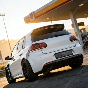 Pour Golf 6 MK6 GTD R20 2009 2010 2011 2012 2013, kit de carrosserie, décoration de spoiler arrière supérieur pour automobile - Product Image 3