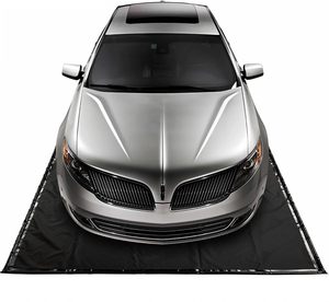 LIYUAN Tapis <span class=keywords><strong>de</strong></span> confinement Tapis <span class=keywords><strong>de</strong></span> stationnement <span class=keywords><strong>de</strong></span> garage robuste avec raclette Protection imperméable contre la neige, la glace, la pluie et l'huile <span class=keywords><strong>de</strong></span> boue pour les voitures - Product Image 3