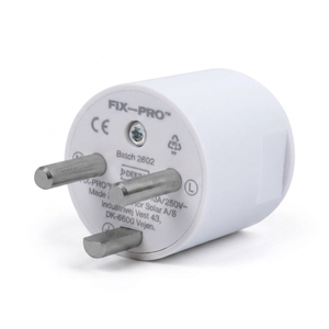 Prise réutilisable <span class=keywords><strong>de</strong></span> type K 16A 250V PR1E 3600W bipolaire avec mise à la <span class=keywords><strong>terre</strong></span> IP20 pour usage intérieur en Danemark - Product Image 5