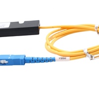 FTTH FWDM SC APC/UPC ABS box 3-Channel 1310/1490/1550 nm 3.0mm 1/1.5m FWDM Fiber Optic Splitter Coupler