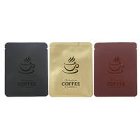 Petite pochette personnalisée à trois joints latéraux Feuille d'aluminium plat en plastique vide Sachet de thé Mini Sachet de thé Sacs d'emballage