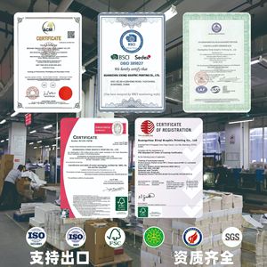 Boîte en carton ondulé couleur personnalisée, emballage type valise à toit plat, 230 GSM, impression de logo, usage général, usine de Guangzhou, OEM ODM - Product Image 4