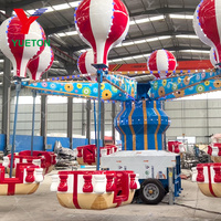 Le Portable d'amusement de Zhengzhou Yueton monte des tours de ballon de samba avec la remorque montée