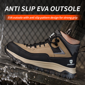 <span class=keywords><strong>Scarpe</strong></span> <span class=keywords><strong>Antinfortunistiche</strong></span> con Punta in Acciaio per Uomo e Donna, Leggere e Traspiranti, Stivali da Lavoro Industriali Resistenti alle Forature, Sneakers Antiscivolo per Edilizia - Product Image 3