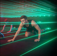 Active Gaming Laser Arena Juegos interactivos de escape interior para el hogar Jardín Educativo Aeropuerto Parque de atracciones Equipo de alquiler