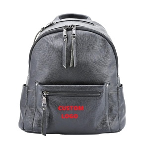 Sac à dos antivol pour femme 2026 personnalisé minimaliste en PU à motif lettres pour étudiante - Product Image 1