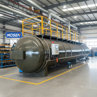 Autoclave de vulcanisation à vapeur sous pression automatique Mosen pour le revêtement en caoutchouc