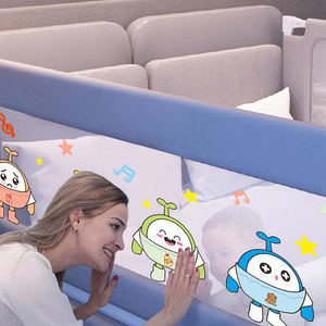 מיטות פעוט מיטה מסילה מגן אוניברסלי תינוק לילדים מיטת מסילה לילדים מיטות פעוטות - Product Image 5