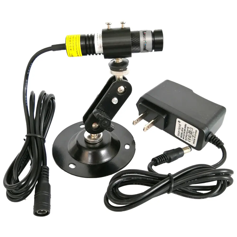 16*68mm 780nm 100mW IR Infrared Dot Line Cross Focusable Diode Laser Module +Adapter +Mount