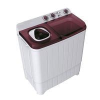 Machine à laver Double cuve Portable, 2/10KG, couvercle supérieur en plastique, Double tambour